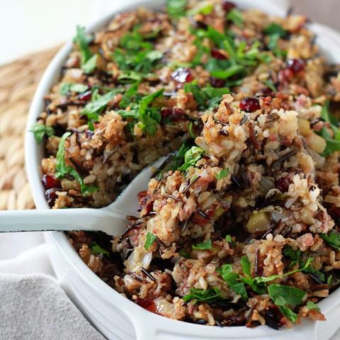 Herbed Wild Rice Stuffing