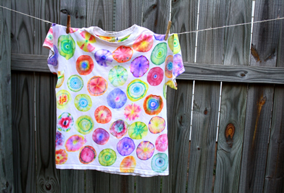 Time for Art: Sharpie Tie Dye