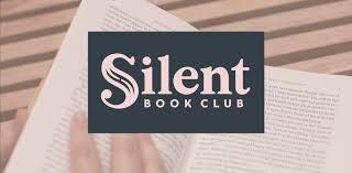 Silent Book Club Logo and book