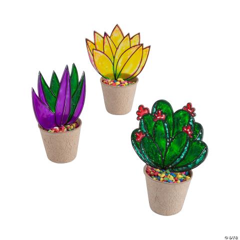 succulent sunflower craft