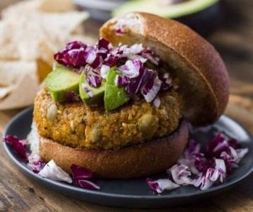 Lentil burger